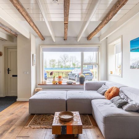 Stijlvol & Lief Onthaast-Huisje Met Piano, Tv En Wifi Holwerd Esterno foto