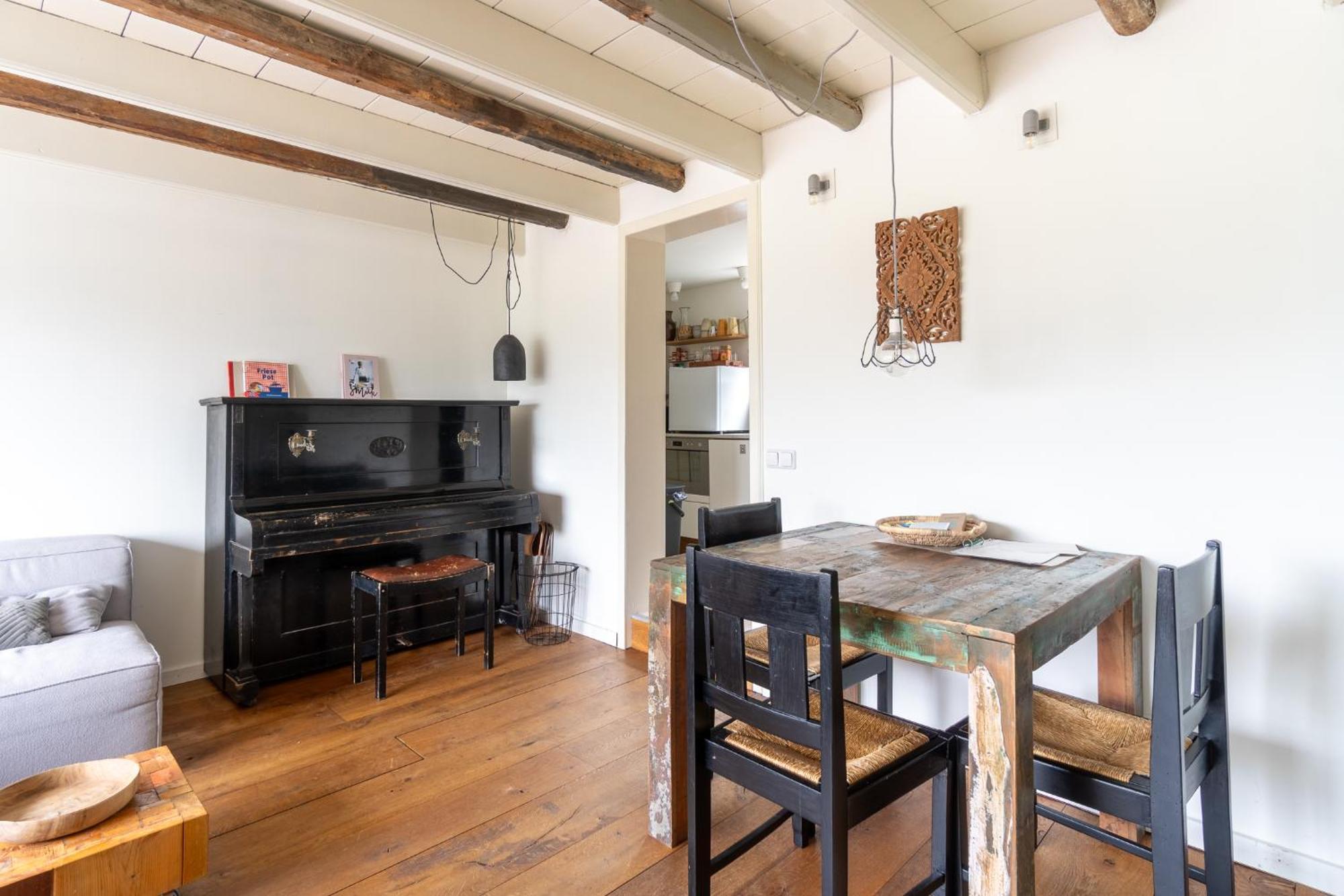 Stijlvol & Lief Onthaast-Huisje Met Piano, Tv En Wifi Holwerd Esterno foto